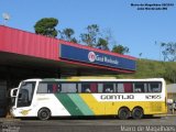 Empresa Gontijo de Transportes 12165 na cidade de João Monlevade, Minas Gerais, Brasil, por Mairo de Magalhães. ID da foto: :id.