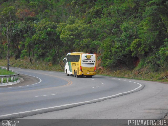 Empresa Gontijo de Transportes 18470 na cidade de Pedra Preta, Mato Grosso, Brasil, por Alexandre Rodrigo. Número da foto: #3438524.