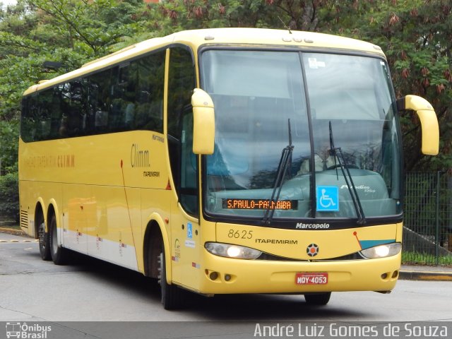 Viação Itapemirim 8625 na cidade de São Paulo, São Paulo, Brasil, por André Luiz Gomes de Souza. Número da foto: #3440428.