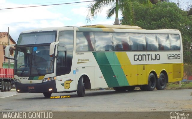 Empresa Gontijo de Transportes 12395 na cidade de Várzea da Palma, Minas Gerais, Brasil, por Wágner  Gontijo. Número da foto: #3438773.