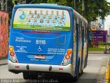 Viação Piracicabana 8116 na cidade de Santos, São Paulo, Brasil, por Felipe Andrade Giannetti. Número da foto: #:id.