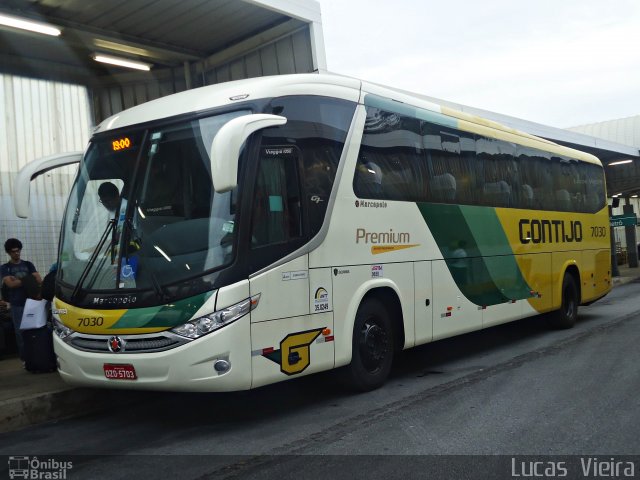 Empresa Gontijo de Transportes 7030 na cidade de Belo Horizonte, Minas Gerais, Brasil, por Lucas Vieira. Número da foto: #3442638.