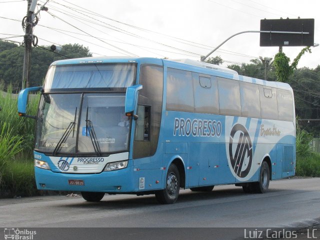 Auto Viação Progresso 6189 na cidade de Recife, Pernambuco, Brasil, por Luiz Carlos de Santana. ID da foto: 3441947.