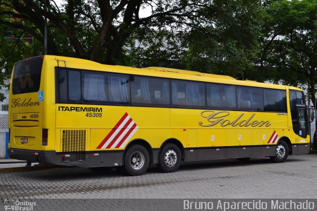 Viação Itapemirim 45305 na cidade de São Paulo, São Paulo, Brasil, por Bruno Aparecido Machado. ID da foto: 3442315.