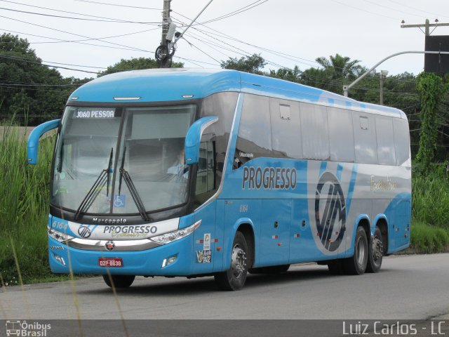 Auto Viação Progresso 6164 na cidade de Recife, Pernambuco, Brasil, por Luiz Carlos de Santana. Número da foto: #3441899.