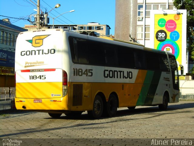 Empresa Gontijo de Transportes 11845 na cidade de Ipatinga, Minas Gerais, Brasil, por Abner Pereira. ID da foto: 3441107.