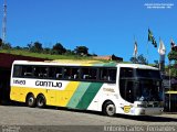 Empresa Gontijo de Transportes 11520 na cidade de João Monlevade, Minas Gerais, Brasil, por Antonio Carlos Fernandes. Número da foto: #:id.