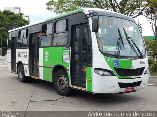 Transcooper > Norte Buss 1 6090 na cidade de São Paulo, São Paulo, Brasil, por André Luiz Gomes de Souza. ID da foto: 3444731.