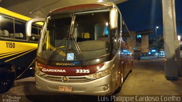 Expresso Gardenia 3335 na cidade de Belo Horizonte, Minas Gerais, Brasil, por Luis Philippe Cardoso Coelho. Número da foto: #3443109.