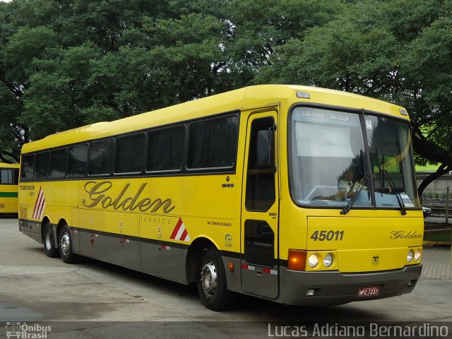 Viação Itapemirim 45011 na cidade de São Paulo, São Paulo, Brasil, por Lucas Adriano Bernardino. Número da foto: #3442967.