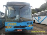 Viação Pires 2200 na cidade de Santos Dumont, Minas Gerais, Brasil, por Cleber Oliveira. Número da foto: #3443127.