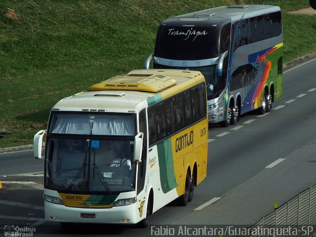 Empresa Gontijo de Transportes 12675 na cidade de Aparecida, São Paulo, Brasil, por Fabio Alcantara. Número da foto: #3404179.