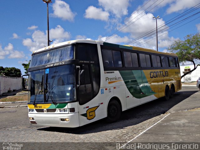 Empresa Gontijo de Transportes 15490 na cidade de Aracaju, Sergipe, Brasil, por Rafael Rodrigues Forencio. ID da foto: 3403530.