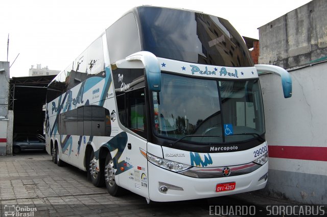 Pedra Azul Turismo 29000 na cidade de São Paulo, São Paulo, Brasil, por EDUARDO - SOROCABUS. Número da foto: #3403830.