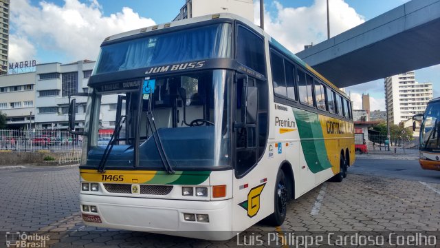 Empresa Gontijo de Transportes 11465 na cidade de Belo Horizonte, Minas Gerais, Brasil, por Luis Philippe Cardoso Coelho. ID da foto: 3404250.