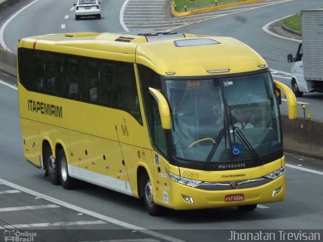 Viação Itapemirim 60815 na cidade de Lavrinhas, São Paulo, Brasil, por Jhonatan Diego da Silva Trevisan. ID da foto: 3404347.