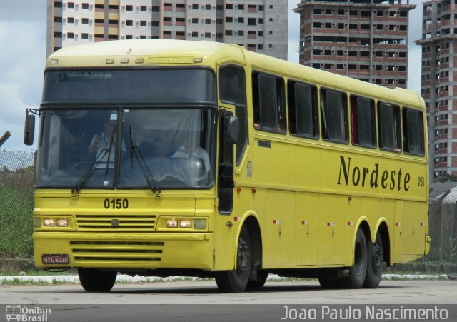 Viação Nordeste 0150 na cidade de Natal, Rio Grande do Norte, Brasil, por Joao Paulo Nascimento Silva. Número da foto: #3402287.