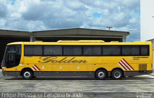 Viação Itapemirim 45263 na cidade de Campina Grande, Paraíba, Brasil, por Felipe Pessoa de Albuquerque. ID da foto: 3403658.