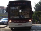 Viação Campo Belo 7 2053 na cidade de São Paulo, São Paulo, Brasil, por Fernando Santos. Número da foto: #:id.