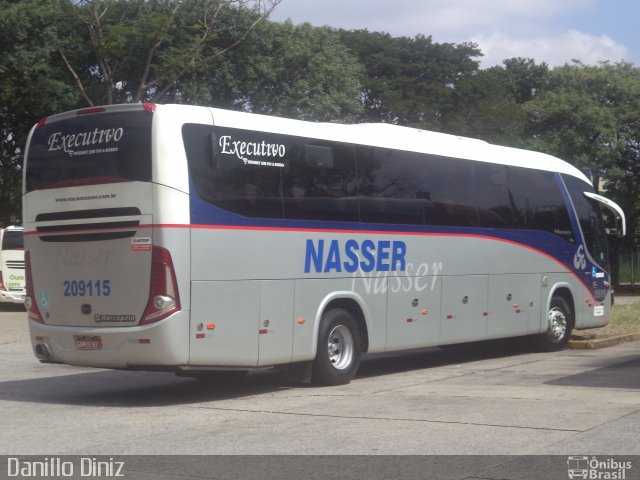 Viação Nasser 209115 na cidade de São Paulo, São Paulo, Brasil, por Douglas Jesus. Número da foto: #3447355.