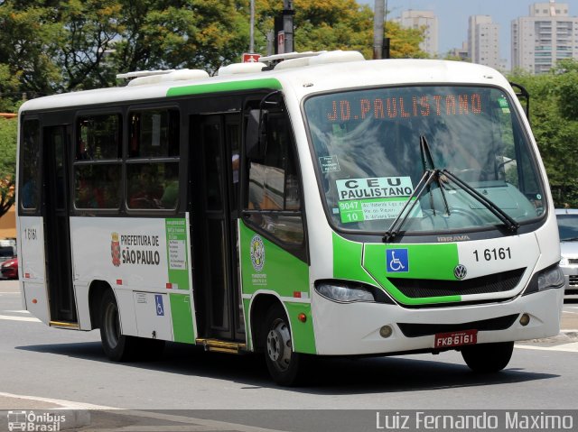 Transcooper > Norte Buss 1 6161 na cidade de São Paulo, São Paulo, Brasil, por Luiz Fernando Maximo. ID da foto: 3446358.