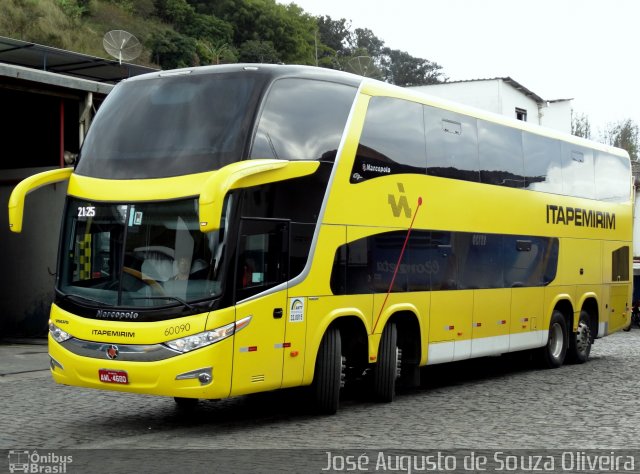 Viação Itapemirim 60090 na cidade de Barra Mansa, Rio de Janeiro, Brasil, por José Augusto de Souza Oliveira. Número da foto: #3446626.