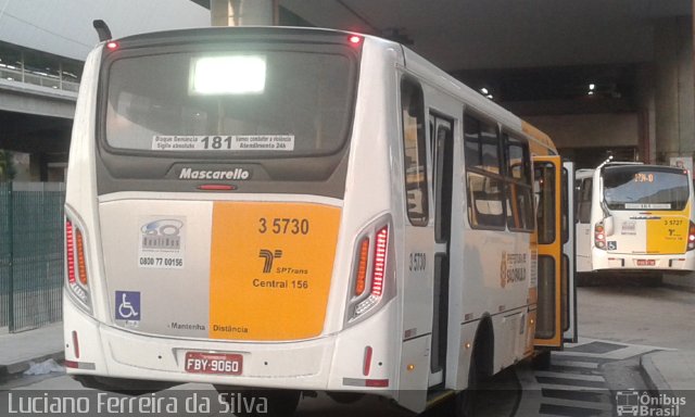 Qualibus Qualidade em Transportes 3 5730 na cidade de São Paulo, São Paulo, Brasil, por Luciano Ferreira da Silva. ID da foto: 3446686.