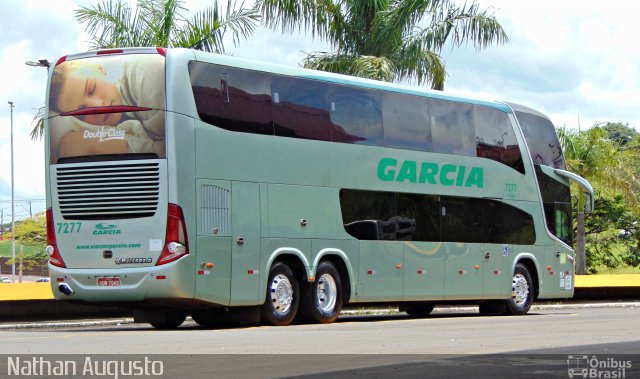 Viação Garcia 7277 na cidade de Londrina, Paraná, Brasil, por Nathan Augusto. Número da foto: #3446053.