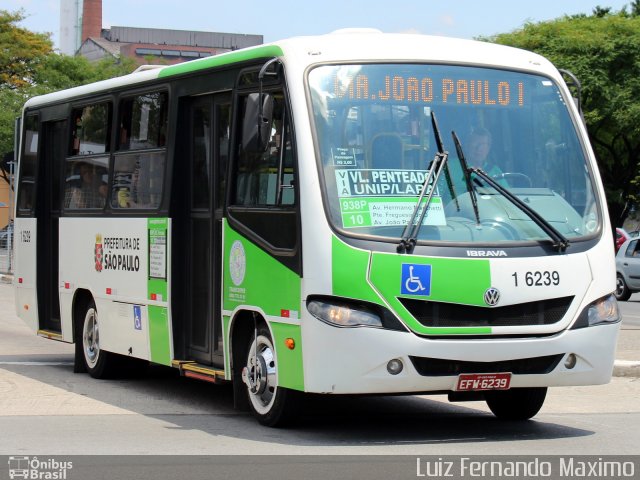 Transcooper > Norte Buss 1 6239 na cidade de São Paulo, São Paulo, Brasil, por Luiz Fernando Maximo. ID da foto: 3446378.