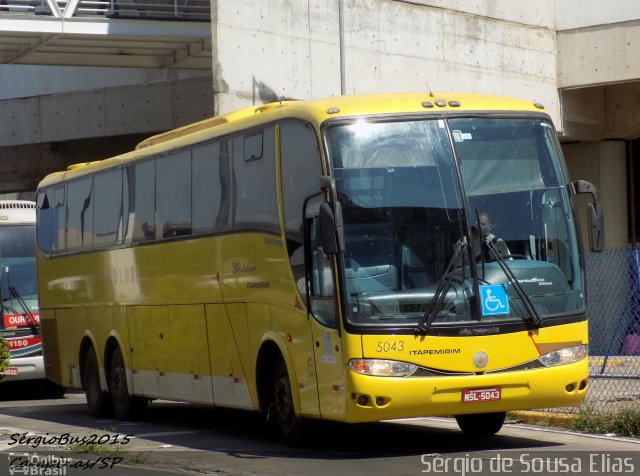 Viação Itapemirim 5043 na cidade de Campinas, São Paulo, Brasil, por Sérgio de Sousa Elias. Número da foto: #3447331.