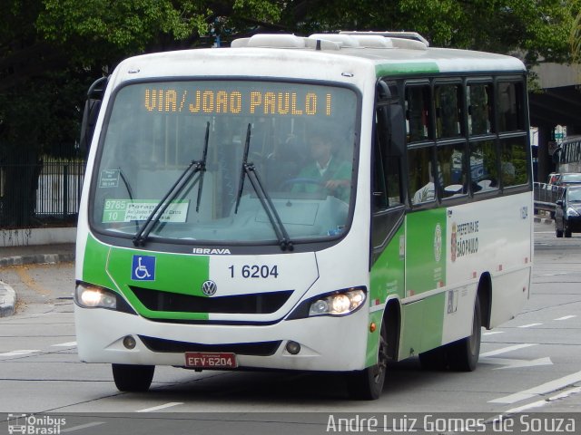 Transcooper > Norte Buss 1 6204 na cidade de São Paulo, São Paulo, Brasil, por André Luiz Gomes de Souza. ID da foto: 3446197.