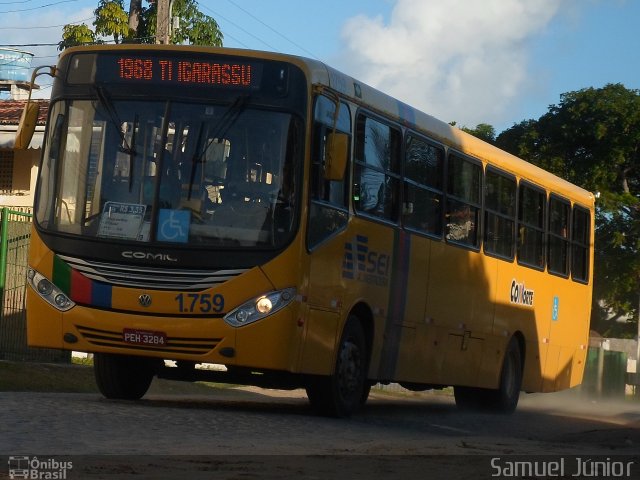 Itamaracá Transportes 1.759 na cidade de Itamaracá, Pernambuco, Brasil, por Samuel Júnior. Número da foto: #3449082.