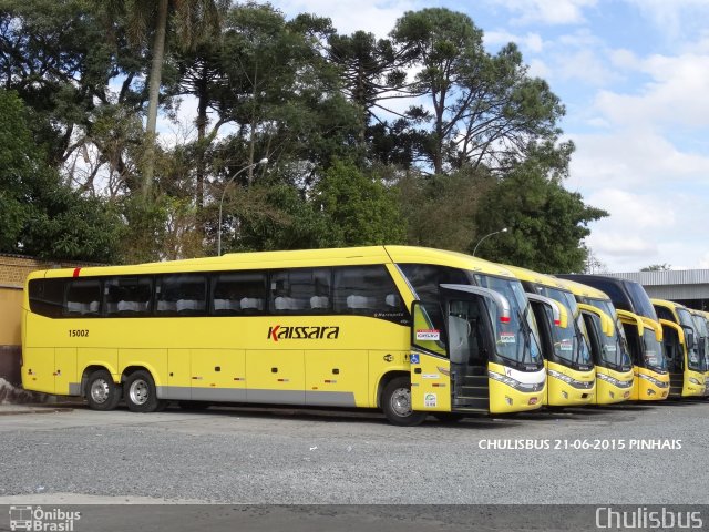 Kaissara - Viação Caiçara 15002 na cidade de Pinhais, Paraná, Brasil, por Paulo Roberto Chulis. Número da foto: #3449098.
