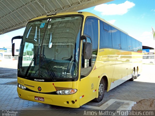 Viação Itapemirim 5533 na cidade de Iguatu, Ceará, Brasil, por Amós  Mattos. Número da foto: #3449412.