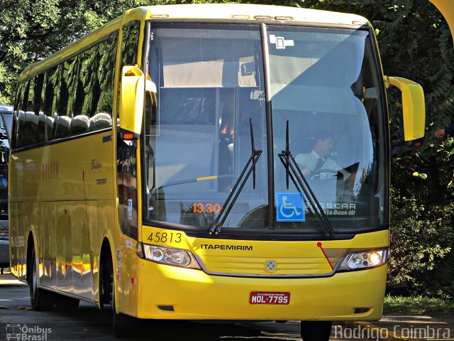 Viação Itapemirim 45813 na cidade de São Paulo, São Paulo, Brasil, por Rodrigo Coimbra. Número da foto: #3447629.