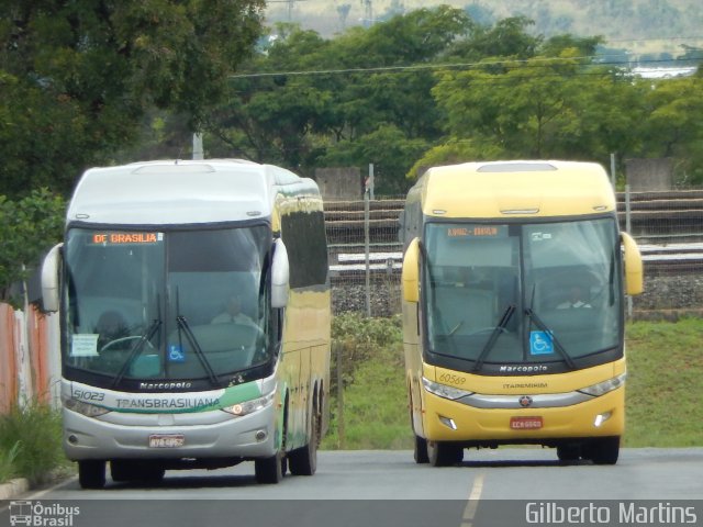 Viação Itapemirim 60569 na cidade de Brasília, Distrito Federal, Brasil, por Gilberto Martins. Número da foto: #3449547.
