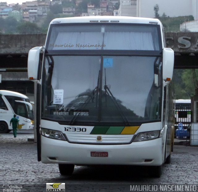 Empresa Gontijo de Transportes 12330 na cidade de Belo Horizonte, Minas Gerais, Brasil, por Maurício Nascimento. ID da foto: 3449755.