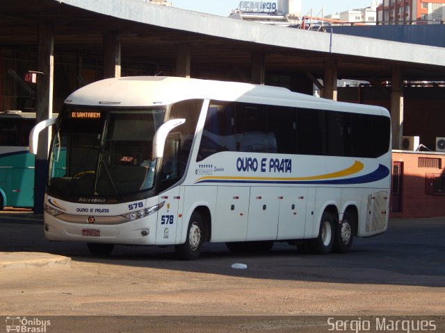 Viação Ouro e Prata 578 na cidade de Porto Alegre, Rio Grande do Sul, Brasil, por Sergio Marques . Número da foto: #3450805.