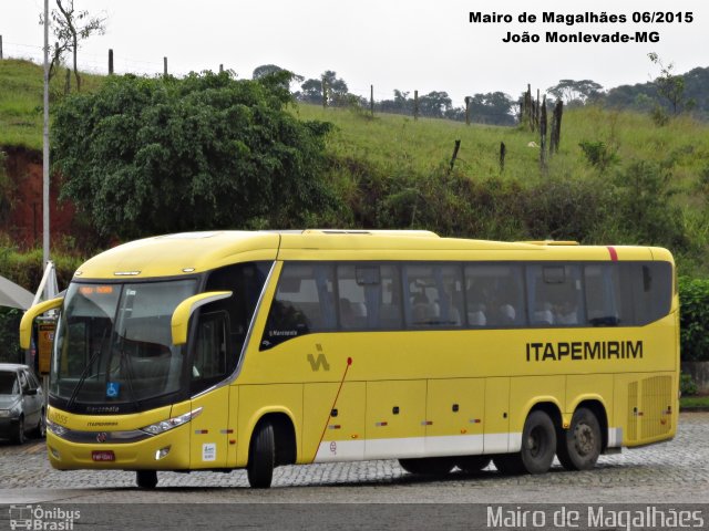 Viação Itapemirim 60055 na cidade de João Monlevade, Minas Gerais, Brasil, por Mairo de Magalhães. Número da foto: #3450827.