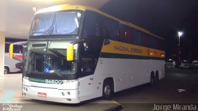 Nacional Expresso 94600 na cidade de Uberaba, Minas Gerais, Brasil, por Jorge Miranda. Número da foto: #3450849.
