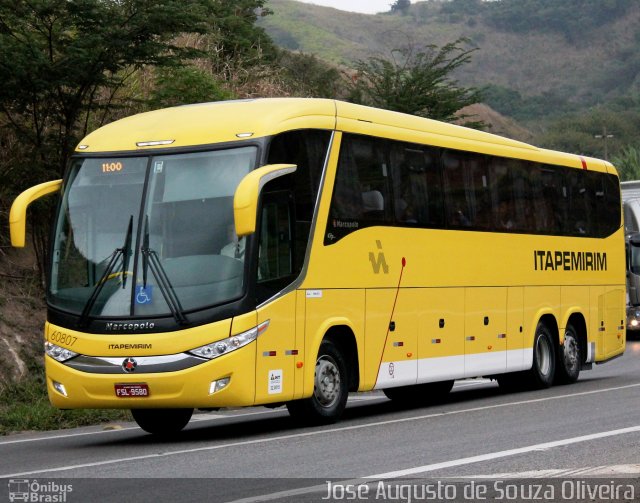 Viação Itapemirim 60807 na cidade de Paracambi, Rio de Janeiro, Brasil, por José Augusto de Souza Oliveira. ID da foto: 3451740.