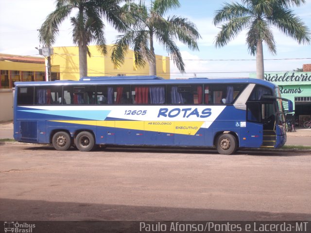RodeRotas - Rotas de Viação do Triângulo 12605 na cidade de Pontes e Lacerda, Mato Grosso, Brasil, por Afonso de Sousa. Número da foto: #3450890.