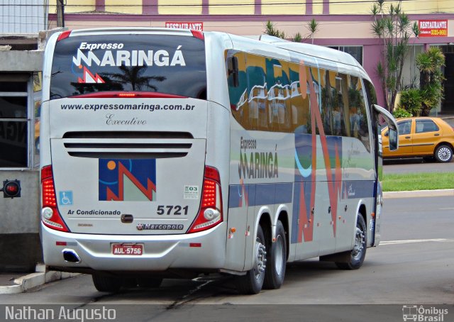 Expresso Maringá 5721 na cidade de Londrina, Paraná, Brasil, por Nathan Augusto. Número da foto: #3451108.