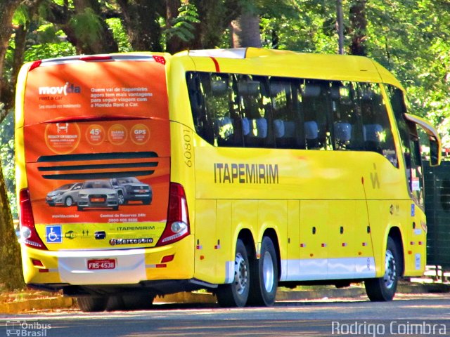 Viação Itapemirim 60801 na cidade de São Paulo, São Paulo, Brasil, por Rodrigo Coimbra. Número da foto: #3451432.