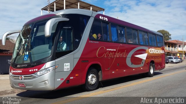 Expresso Gardenia 4175 na cidade de Borda da Mata, Minas Gerais, Brasil, por Alex Aparecido. Número da foto: #3450991.