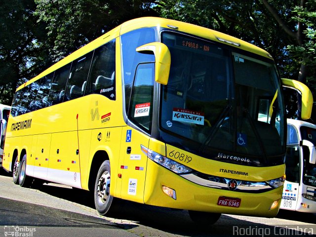 Viação Itapemirim 60819 na cidade de São Paulo, São Paulo, Brasil, por Rodrigo Coimbra. Número da foto: #3451402.