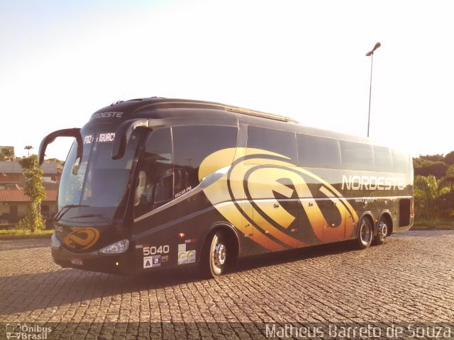 Expresso Nordeste 5040 na cidade de Americana, São Paulo, Brasil, por Matheus Barreto de Souza. Número da foto: #3449805.