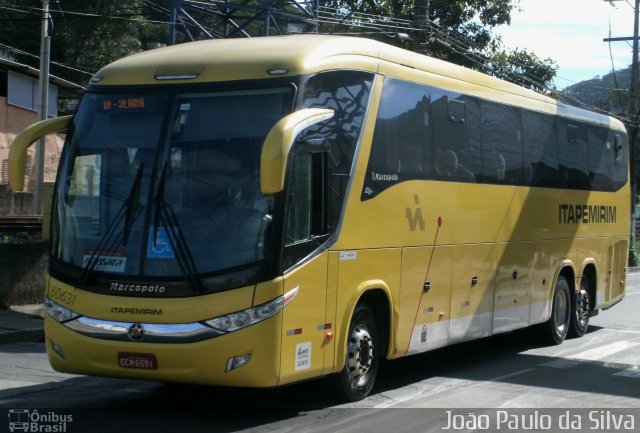 Viação Itapemirim 60631 na cidade de Juiz de Fora, Minas Gerais, Brasil, por João Paulo da Silva. ID da foto: 3451923.