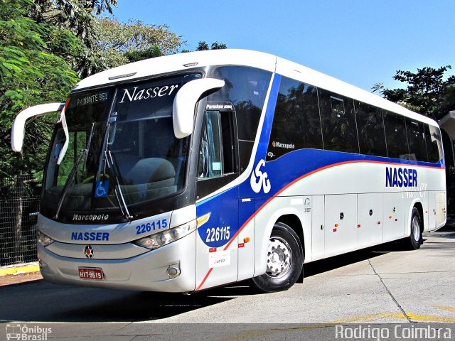 Viação Nasser 226115 na cidade de São Paulo, São Paulo, Brasil, por Rodrigo Coimbra. Número da foto: #3453911.