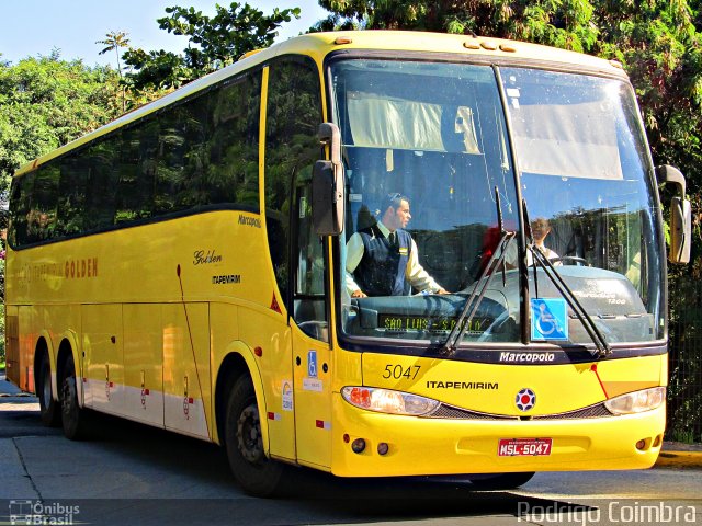 Viação Itapemirim 5047 na cidade de São Paulo, São Paulo, Brasil, por Rodrigo Coimbra. ID da foto: 3453919.